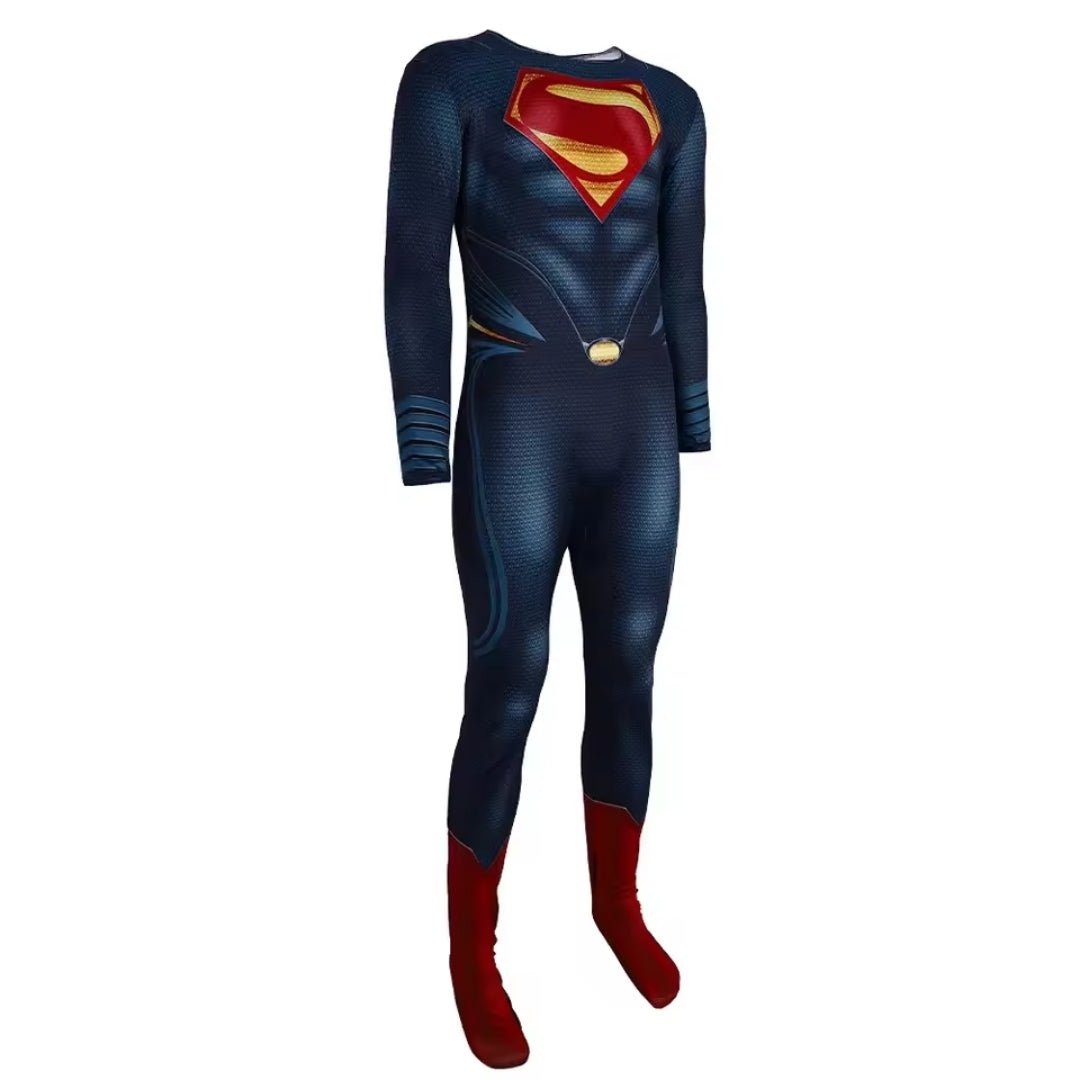 Superman Kostuum Halloween - Jumpsuit met Cape