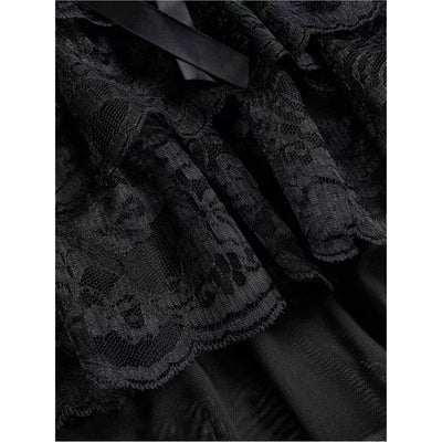 Halloween Gothic Kostuum met Korset
