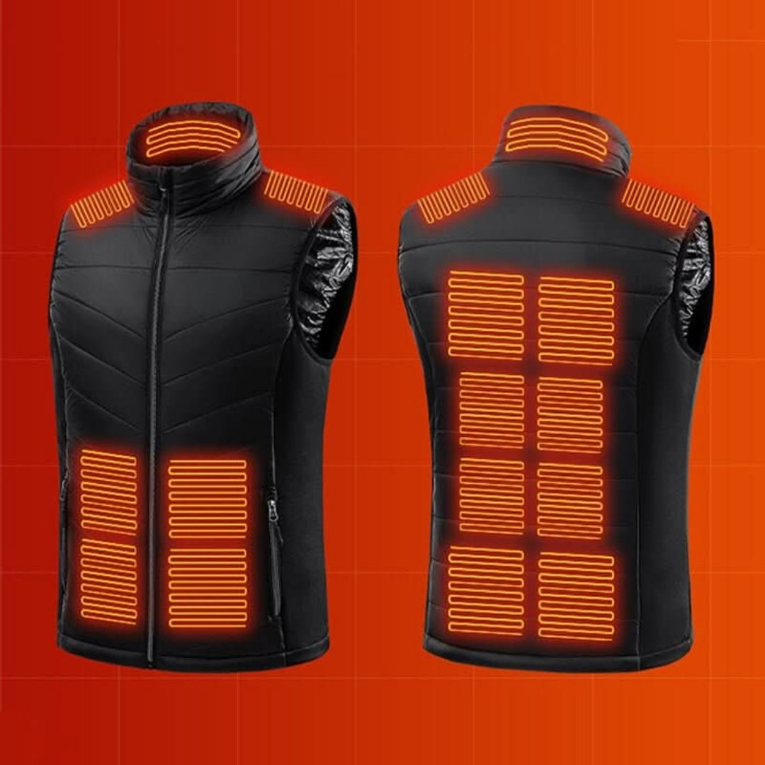 Verwarmd Vest - 13 Warmtezones Met 3 Standen