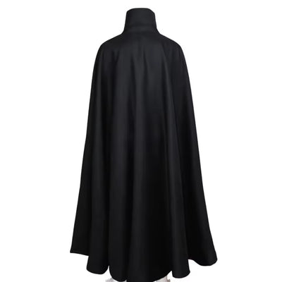 Halloween Vampier Kostuum met Cape en Metalen Ketting