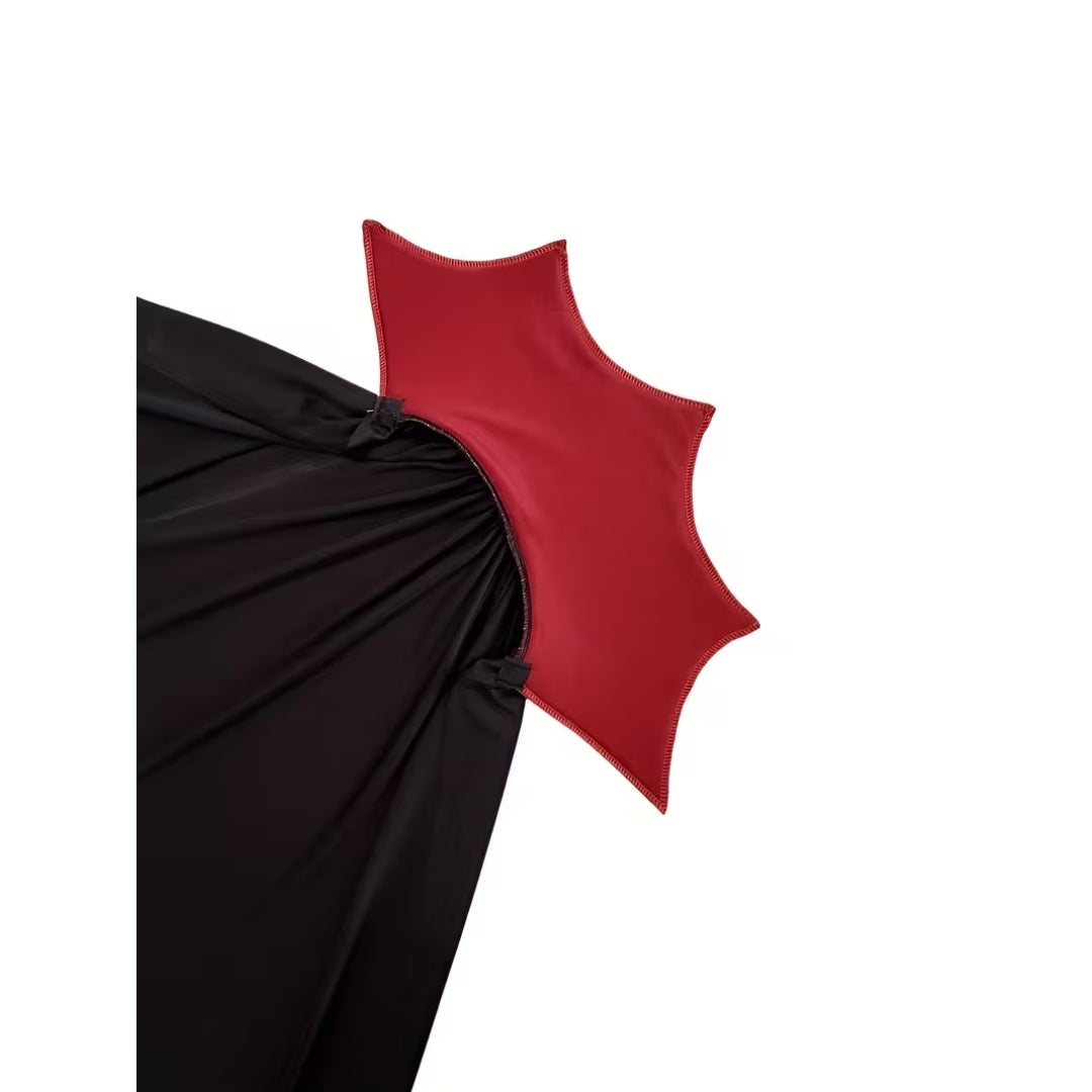 Halloween Vampier Kostuum Kinderen - 3-Delige Dracula Outfit met Cape