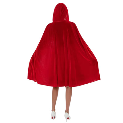 Halloween Kostuum Roodkapje - Driedelig voor Dames
