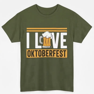 Oktoberfest T-Shirt - Feestelijke Bierprint Voor Heren