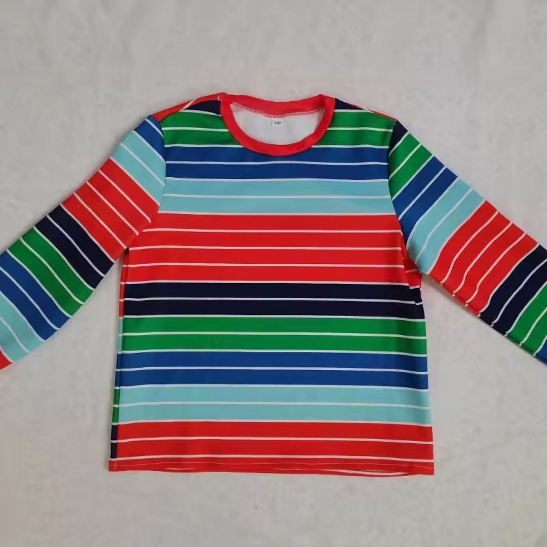 Halloween Chucky Kostuum - Gestreept Shirt met Tuinbroek