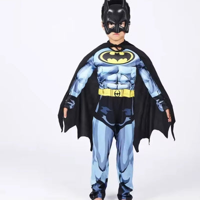 Halloween Batman Kostuum Kinderen met Cape en Masker