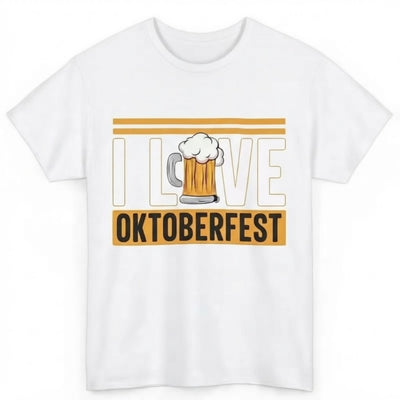 Oktoberfest T-Shirt - Feestelijke Bierprint Voor Heren