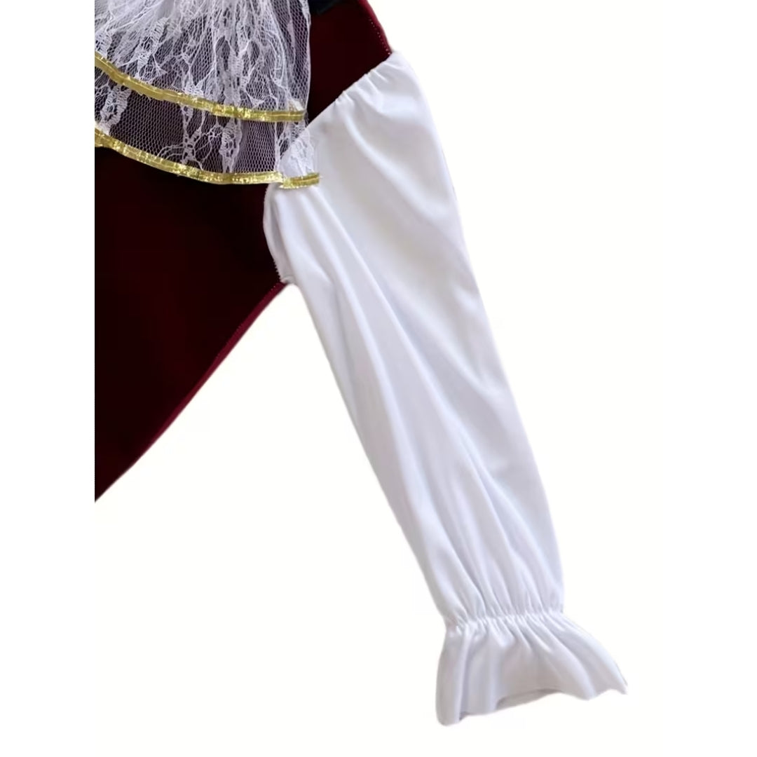 Halloween Vampier Kostuum Kinderen - 3-Delige Dracula Outfit met Cape