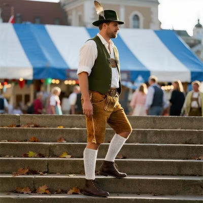 Gebreide Sokken Voor Oktoberfest Kostuum