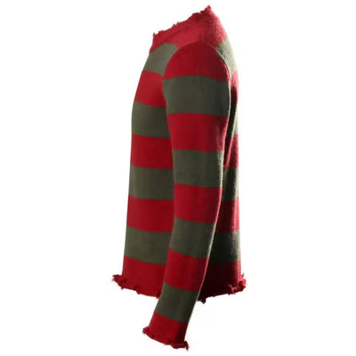 Halloween Freddy Krueger Echte Wollen Trui met Hoed