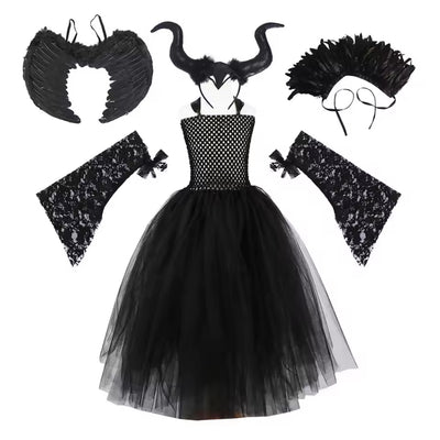 Halloween Kostuum Boze Koningin voor Meisjes