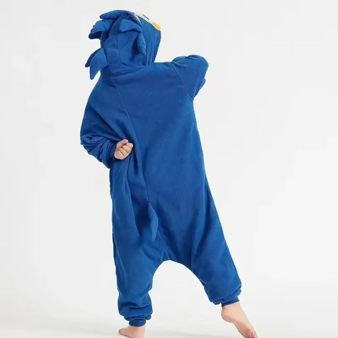Zachte Onesie voor Jongens en Meisjes - Sonic