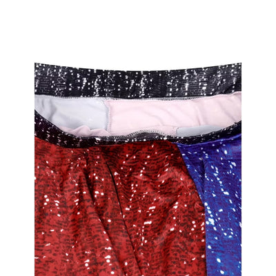 Halloween Harley Quinn Rok - Blauw/Rood