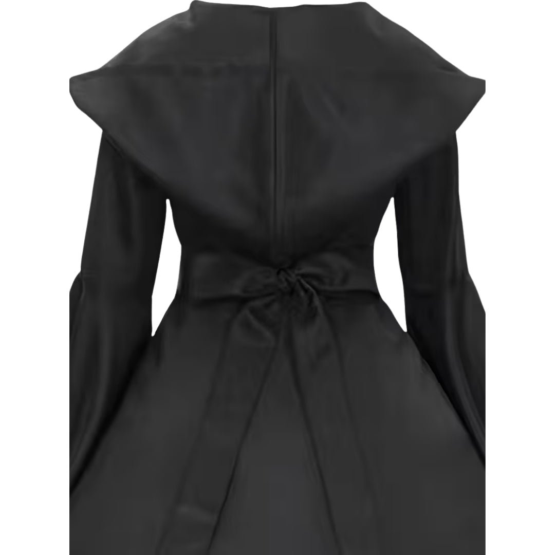 Halloween Heksen Kostuum - Gothic Stijl met Capuchon