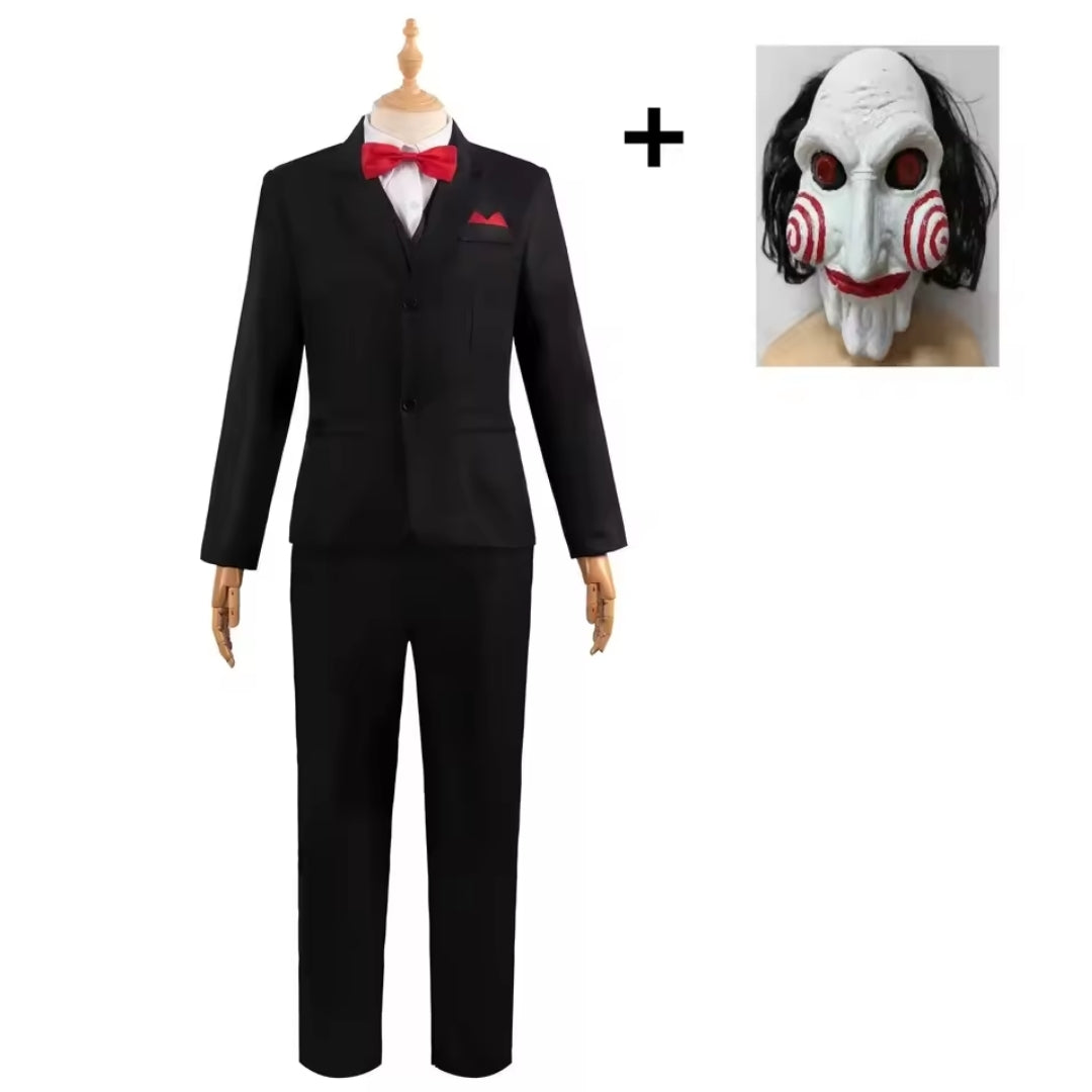 Halloween Jigsaw Kostuum met Masker