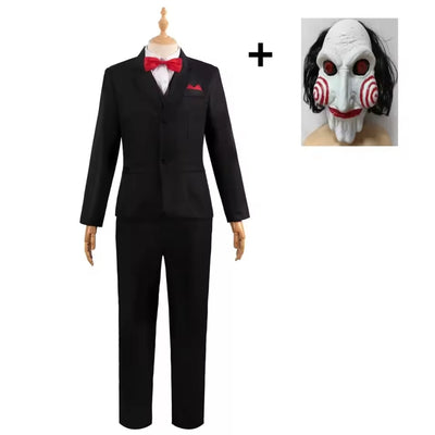 Halloween Jigsaw Kostuum met Masker