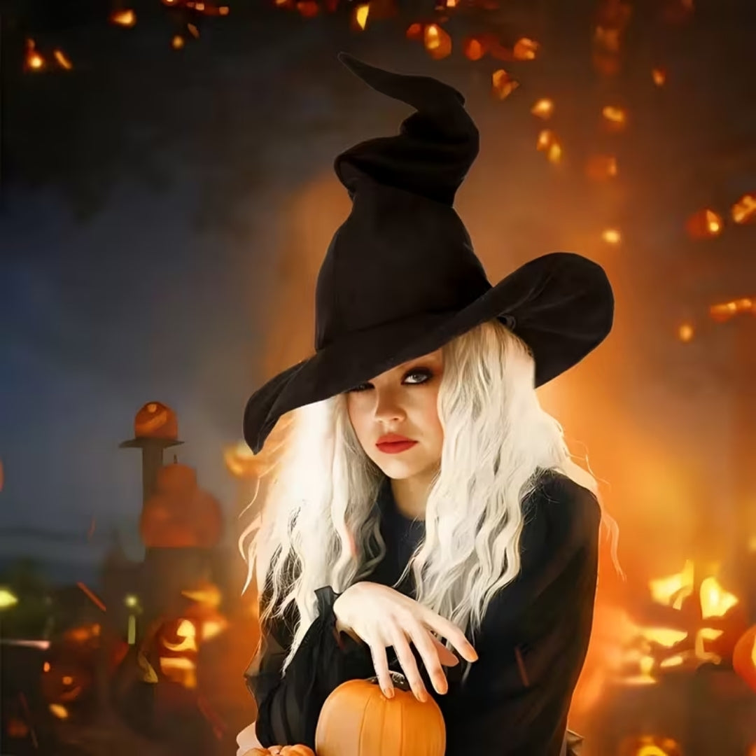 Halloween Heksen Hoed - Klassieke Puntig Ontwerp