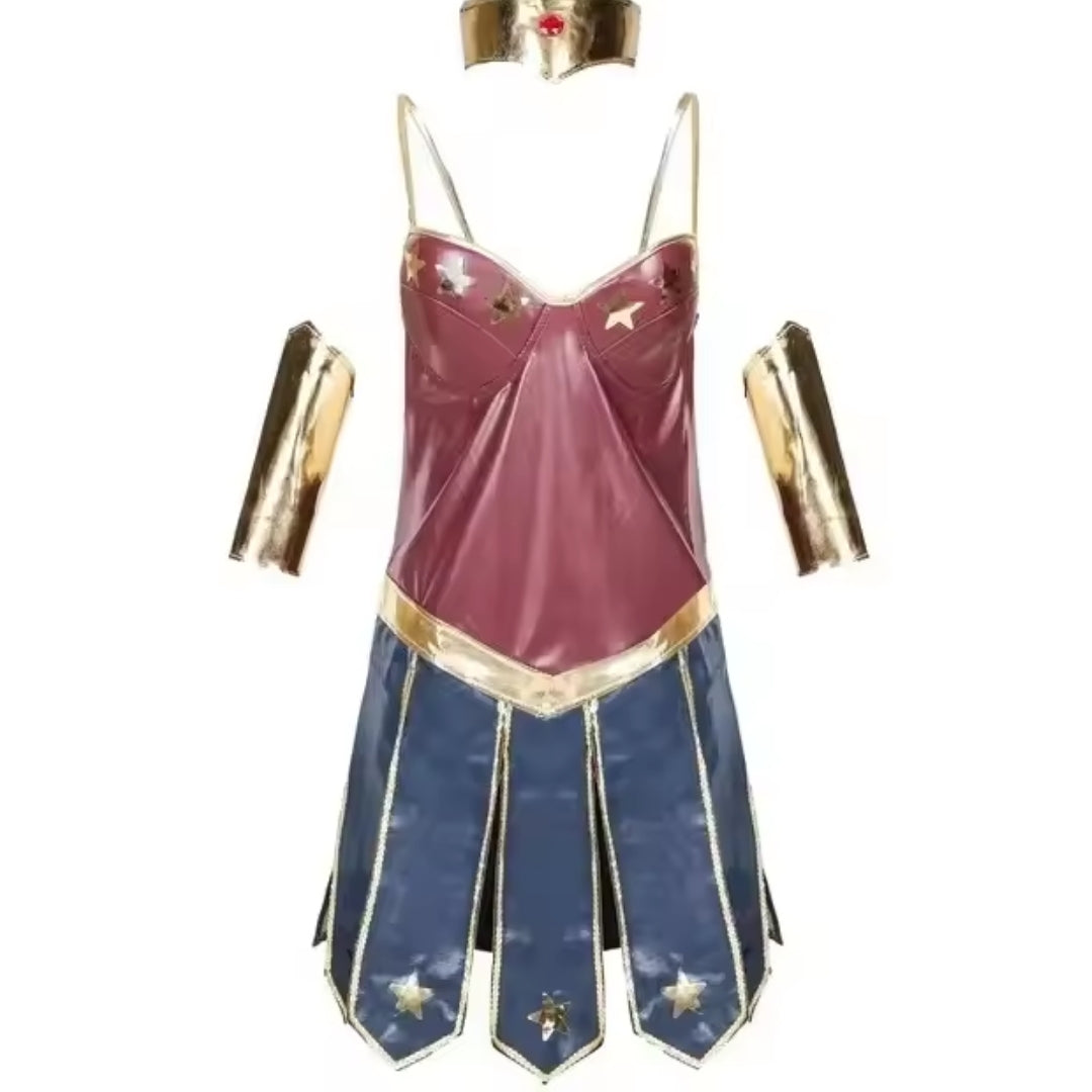 Halloween Wonder Woman Kostuum voor Dames