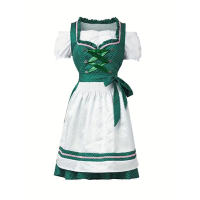 Oktoberfest Dirndl Met Blouse En Schort Set - Sophie
