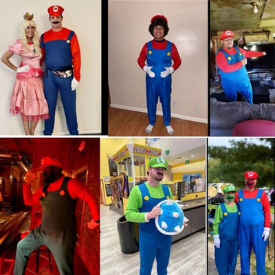 Mario & Luigi Kostuum Halloween - Super Brothers