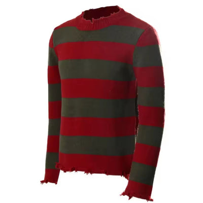 Halloween Freddy Krueger Echte Wollen Trui met Hoed