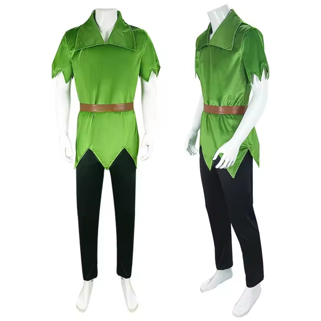 Peter Pan Halloween Kostuum met Hoed voor Heren