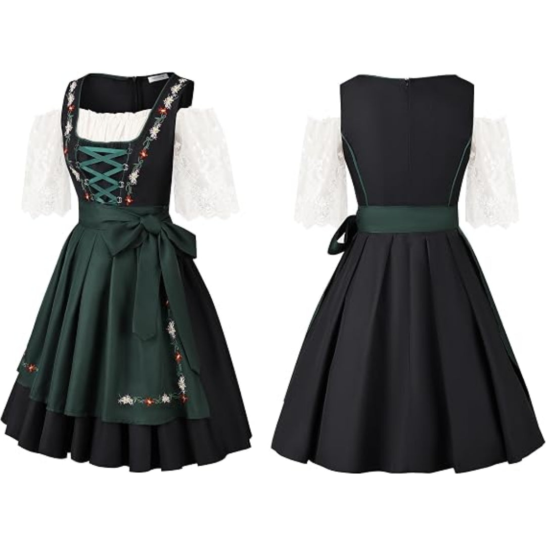 Traditionele Oktoberfest Dirndl Met Schort - Emma