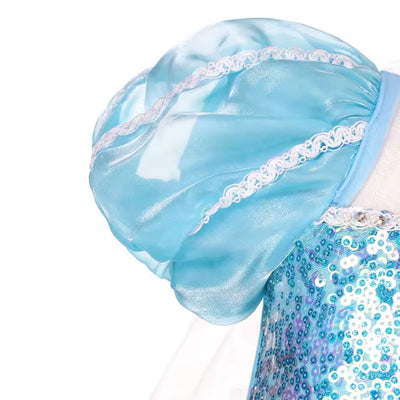 Elsa Prinsessen Jurk - Sneeuwprinses voor Meisjes