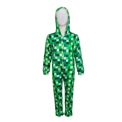 Minecraft Creeper Kostuum met LED Headgear