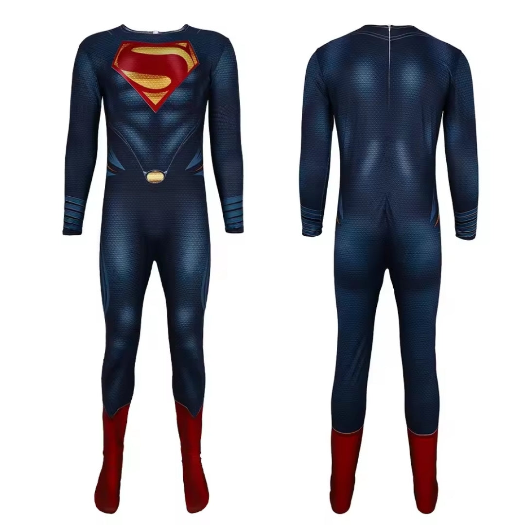 Superman Kostuum Halloween - Jumpsuit met Cape