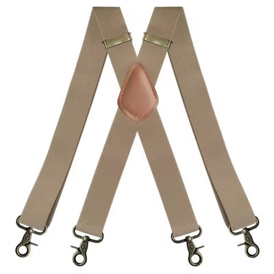Bretels - Vintage X-Model Met Vier Metalen Haken