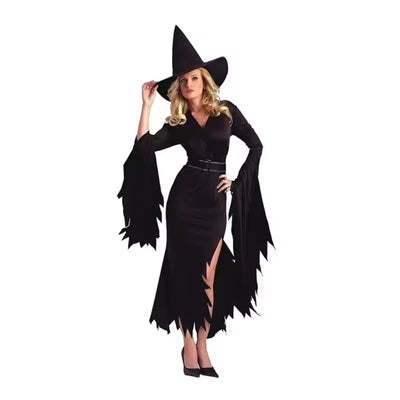 Halloween Heksen Kostuum - Black Fantasy