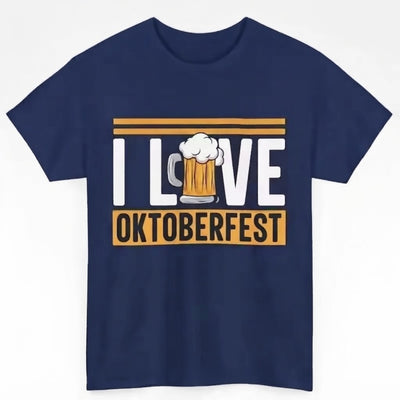 Oktoberfest T-Shirt - Feestelijke Bierprint Voor Heren