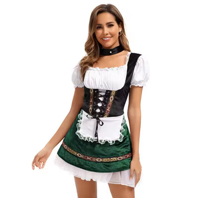 Oktoberfest Dirndl - Moderne Stijl Met Veterdetails