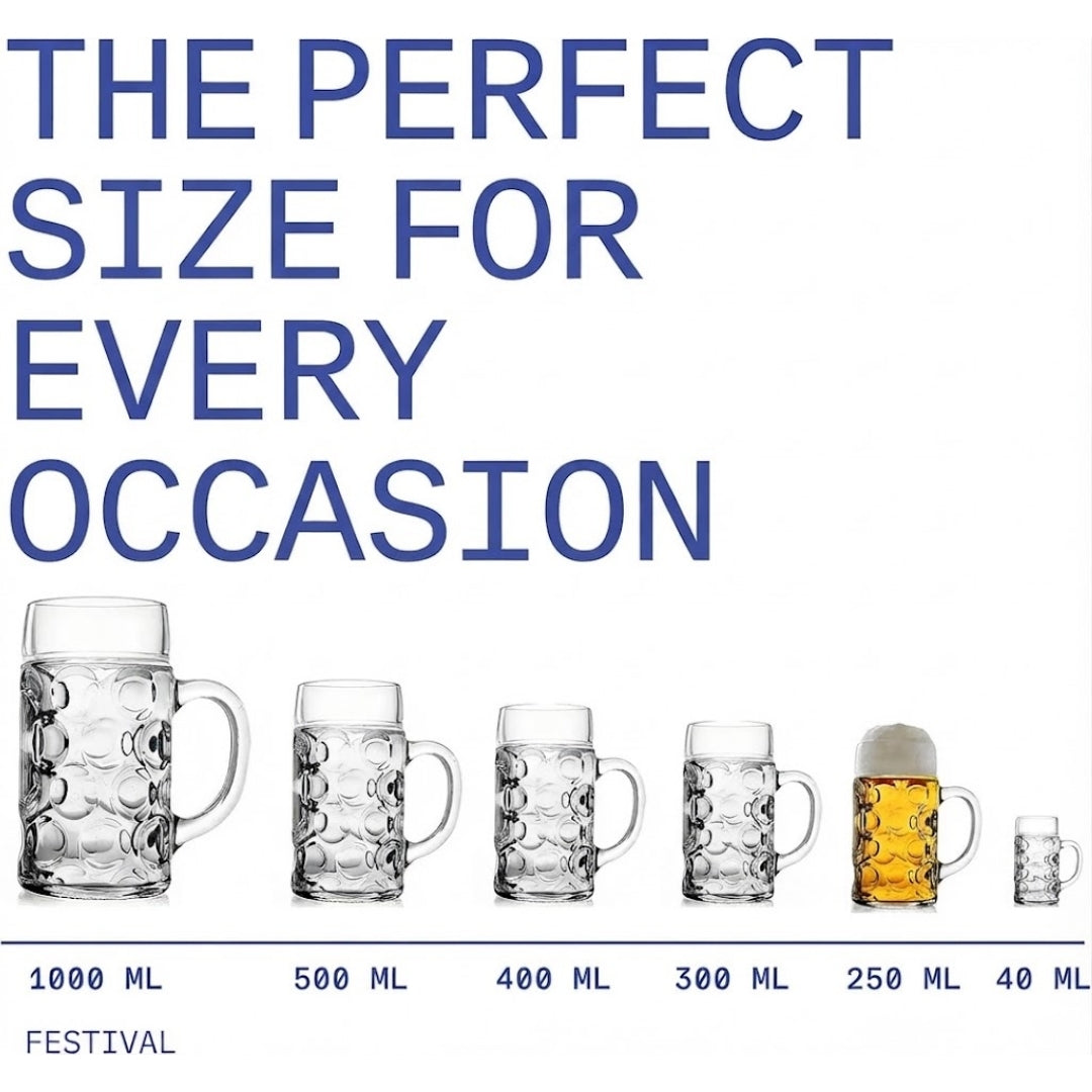 Bierpul Set - Premium Klassieke Stijl Met Handvat