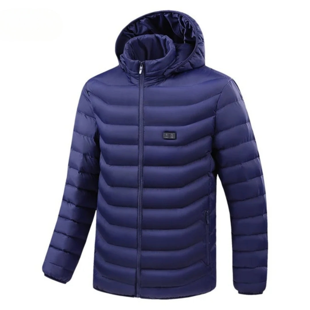 Verwarmde Jas - Slim Fit Met USB Verwarming En Capuchon