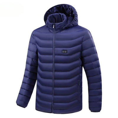 Verwarmde Jas - Slim Fit Met USB Verwarming En Capuchon