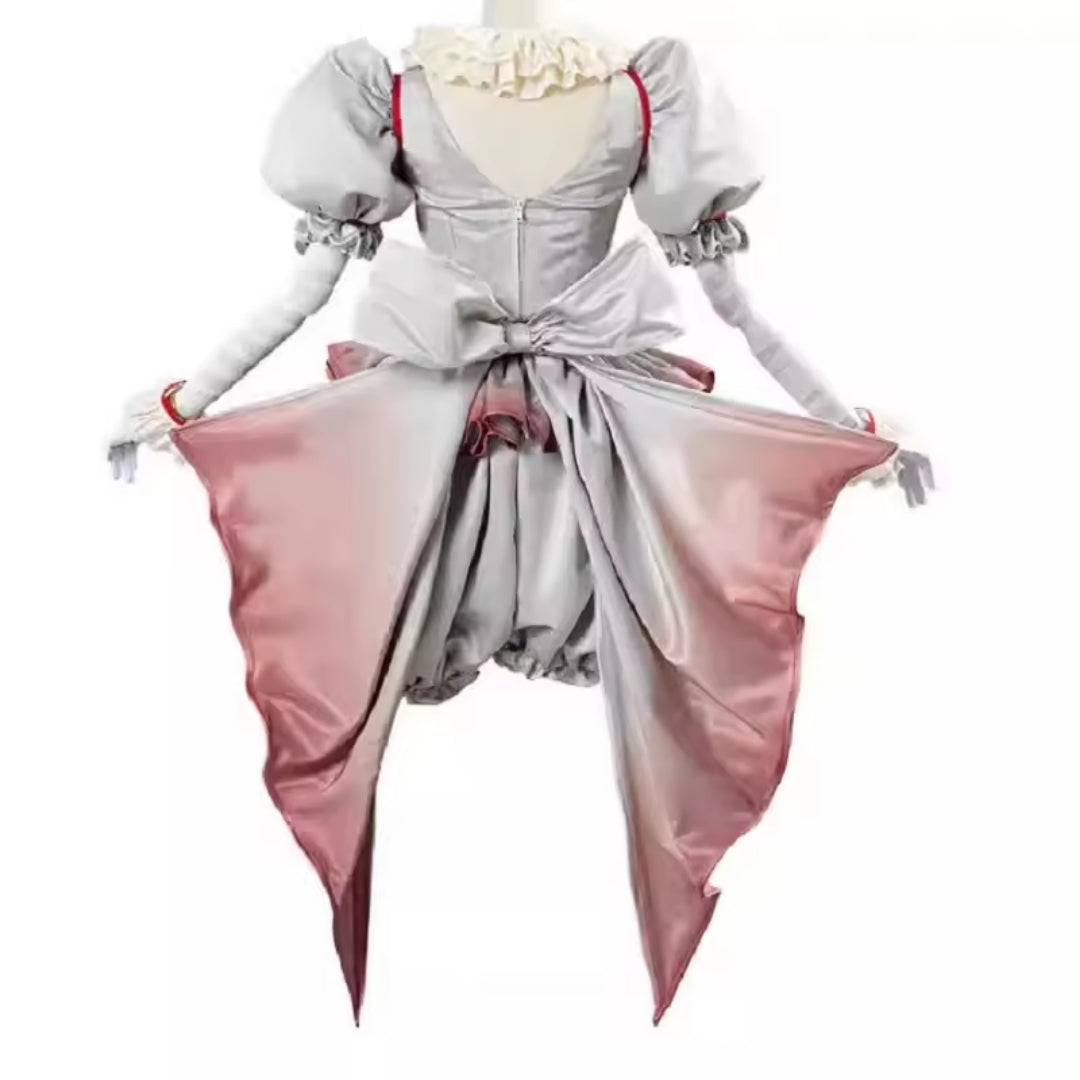 Halloween Kostuum Pennywise - Horror Clown voor Dames