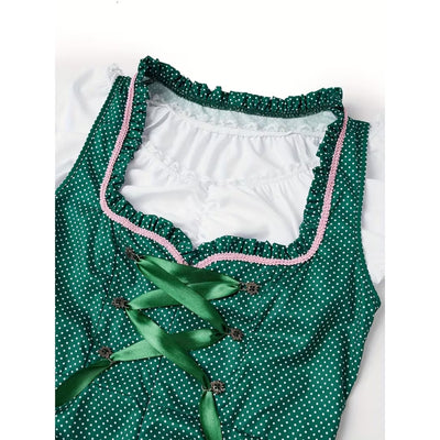 Oktoberfest Dirndl Met Blouse En Schort Set - Sophie