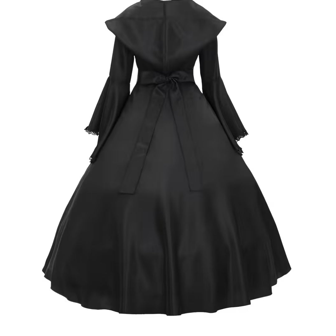 Halloween Heksen Kostuum - Gothic Stijl met Capuchon