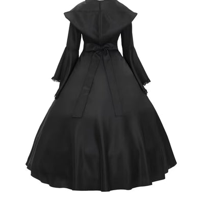 Halloween Heksen Kostuum - Gothic Stijl met Capuchon