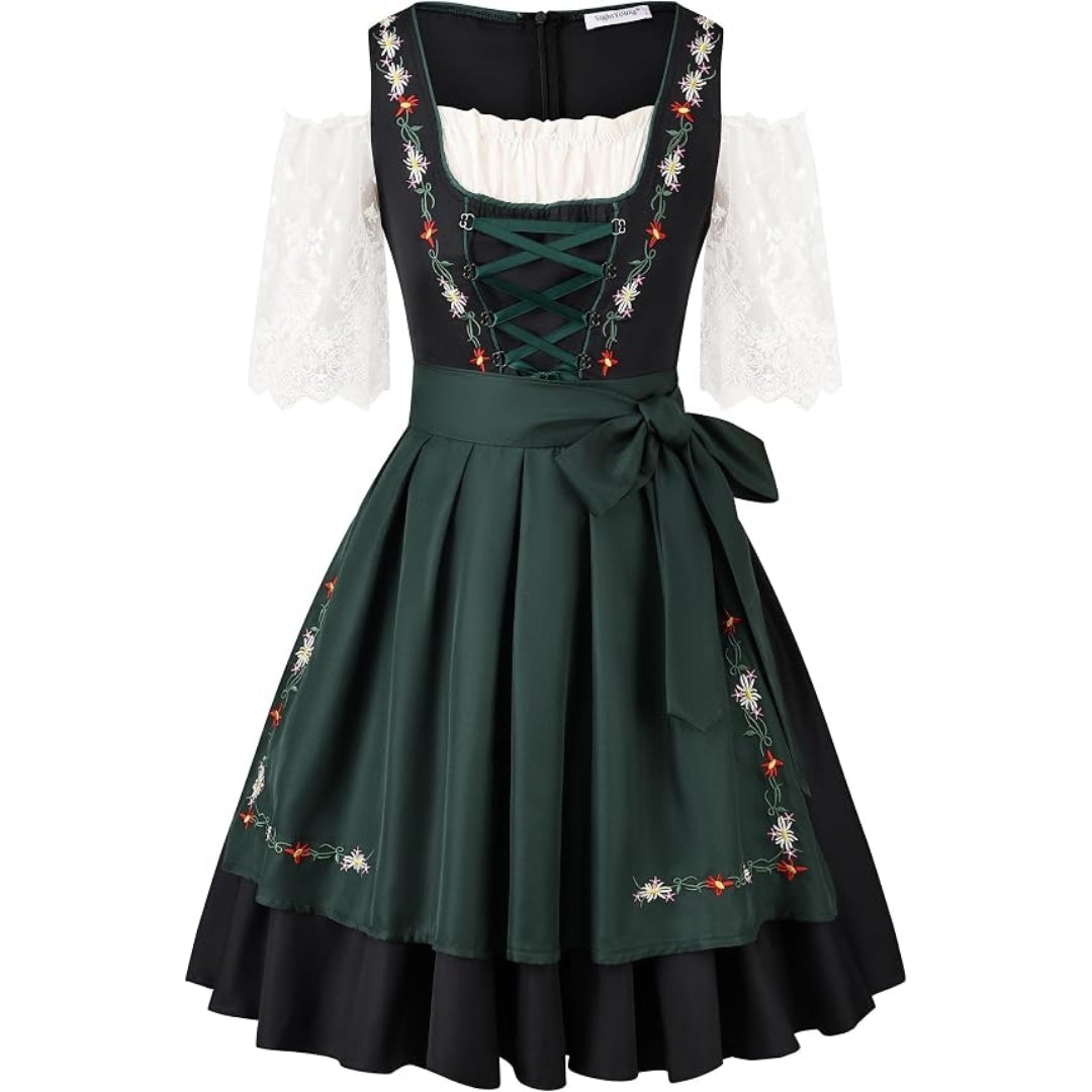 Traditionele Oktoberfest Dirndl Met Schort - Emma