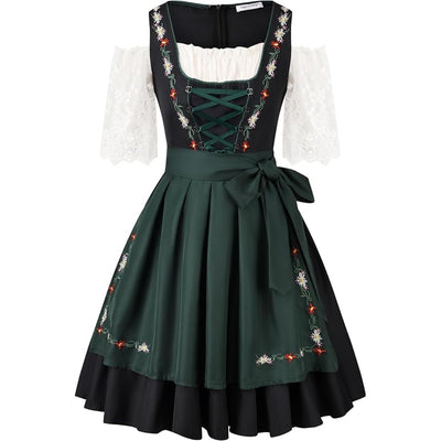 Traditionele Oktoberfest Dirndl Met Schort - Emma
