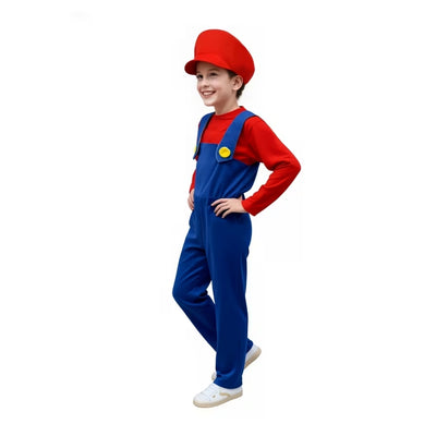 Mario Kostuum voor Kinderen met Hoed