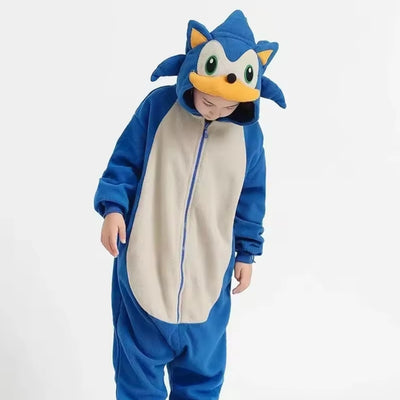 Zachte Onesie voor Jongens en Meisjes - Sonic