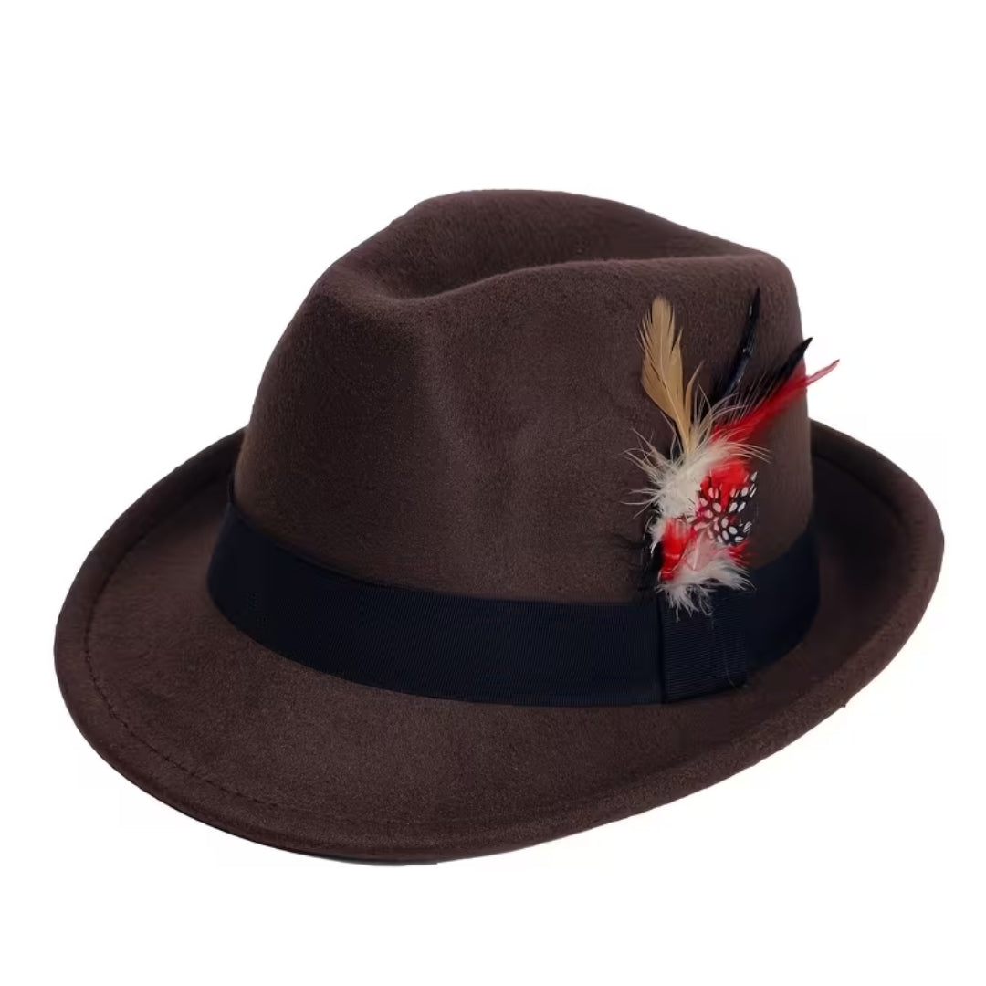 Tiroler Hoed Voor Oktoberfest - Vintage Stijl Met Veer
