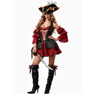 Halloween Piraten Kostuum - Retro Kapitein