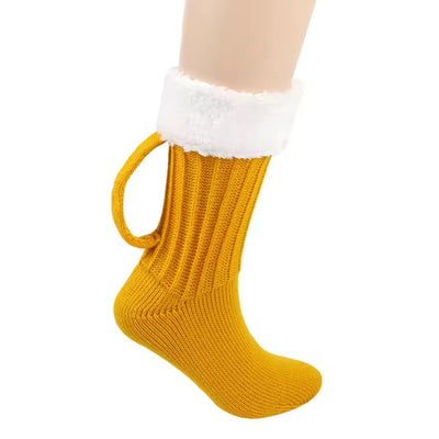 Oktoberfest Fluffy Bier Sokken - Unisex