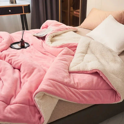 Fleece Deken - Zachte Flanellen Plaid Voor Bank En Bed