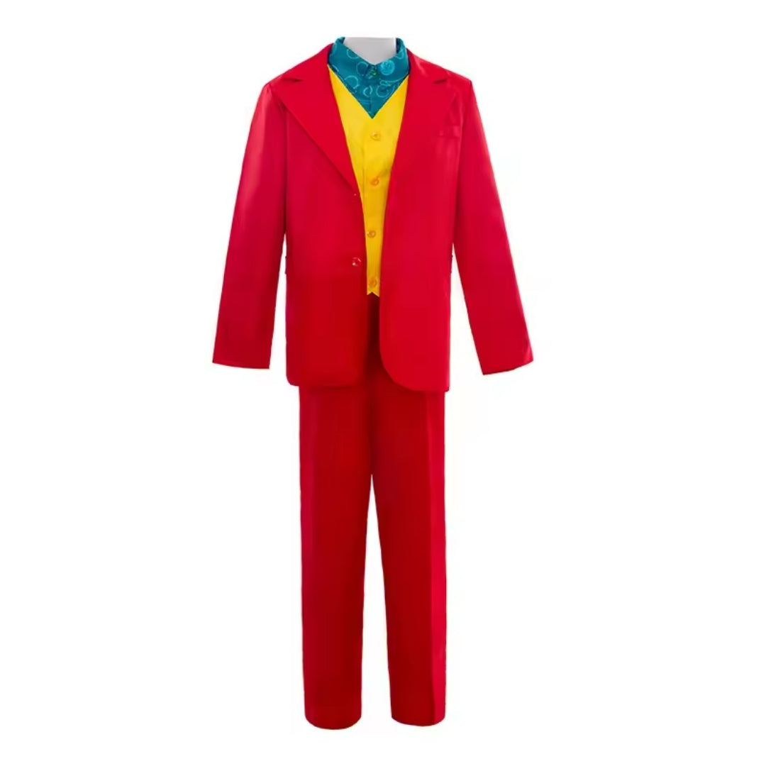 Halloween Kostuum - The Joker met Groene Pruik