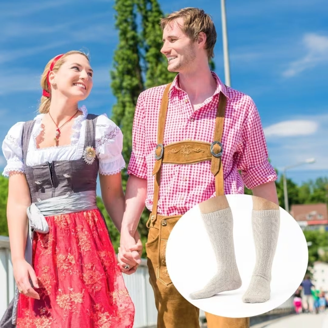 Gebreide Sokken Voor Oktoberfest Kostuum
